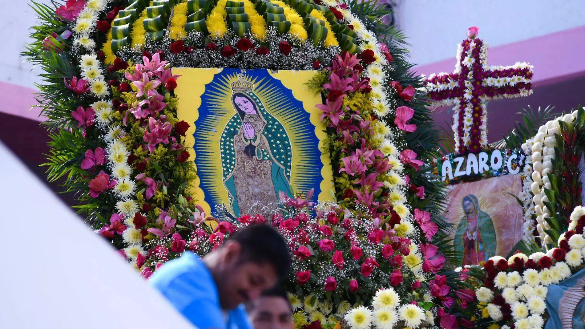 Día de la Virgen de Guadalupe en Xalapa 